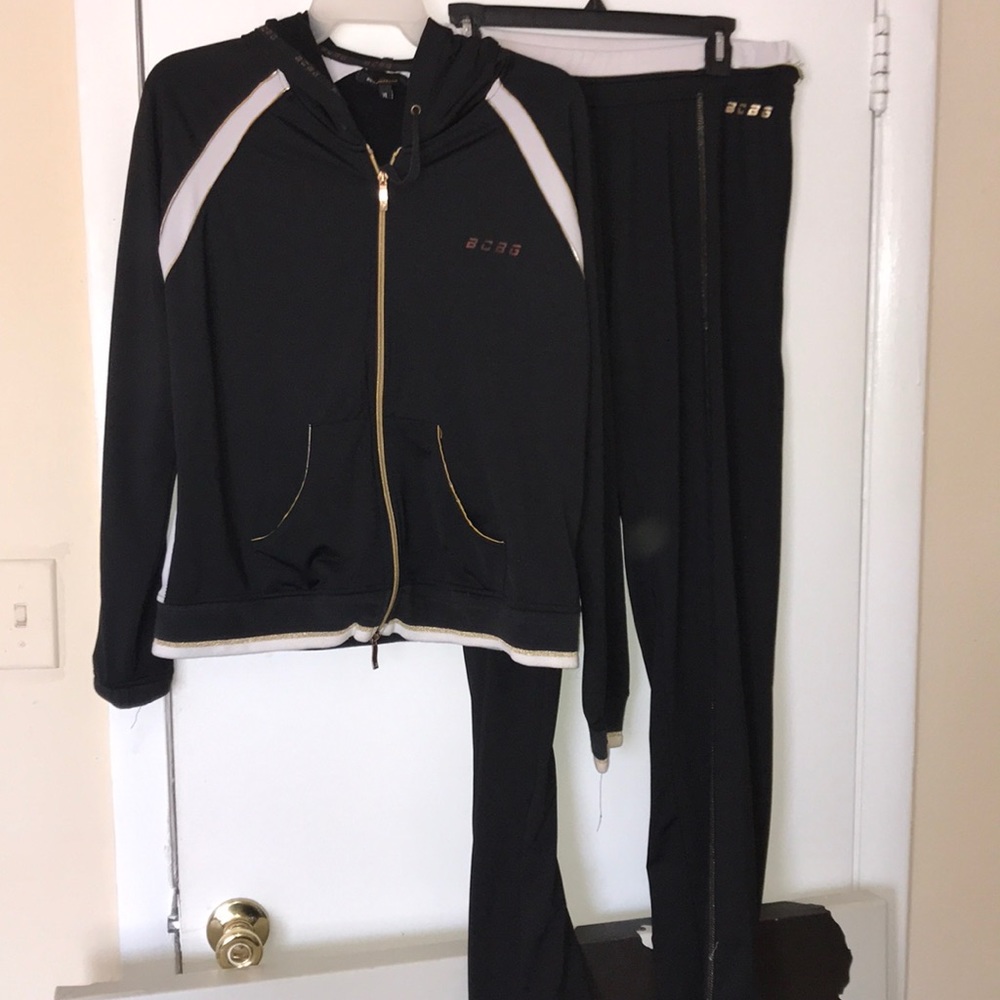 BCBG Athletic Pant & Jacket Set